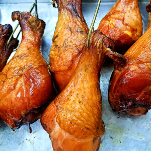 Cured & Smoked Chicken Legs